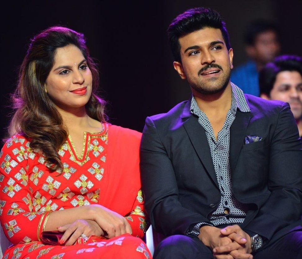 Ram Charan With His Wife Bollyreport